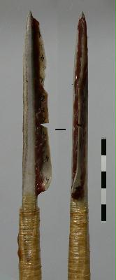 TRACES_Axe1_Petillon-ArmatureExpe.jpg Armature de sagaie composite expérimentale