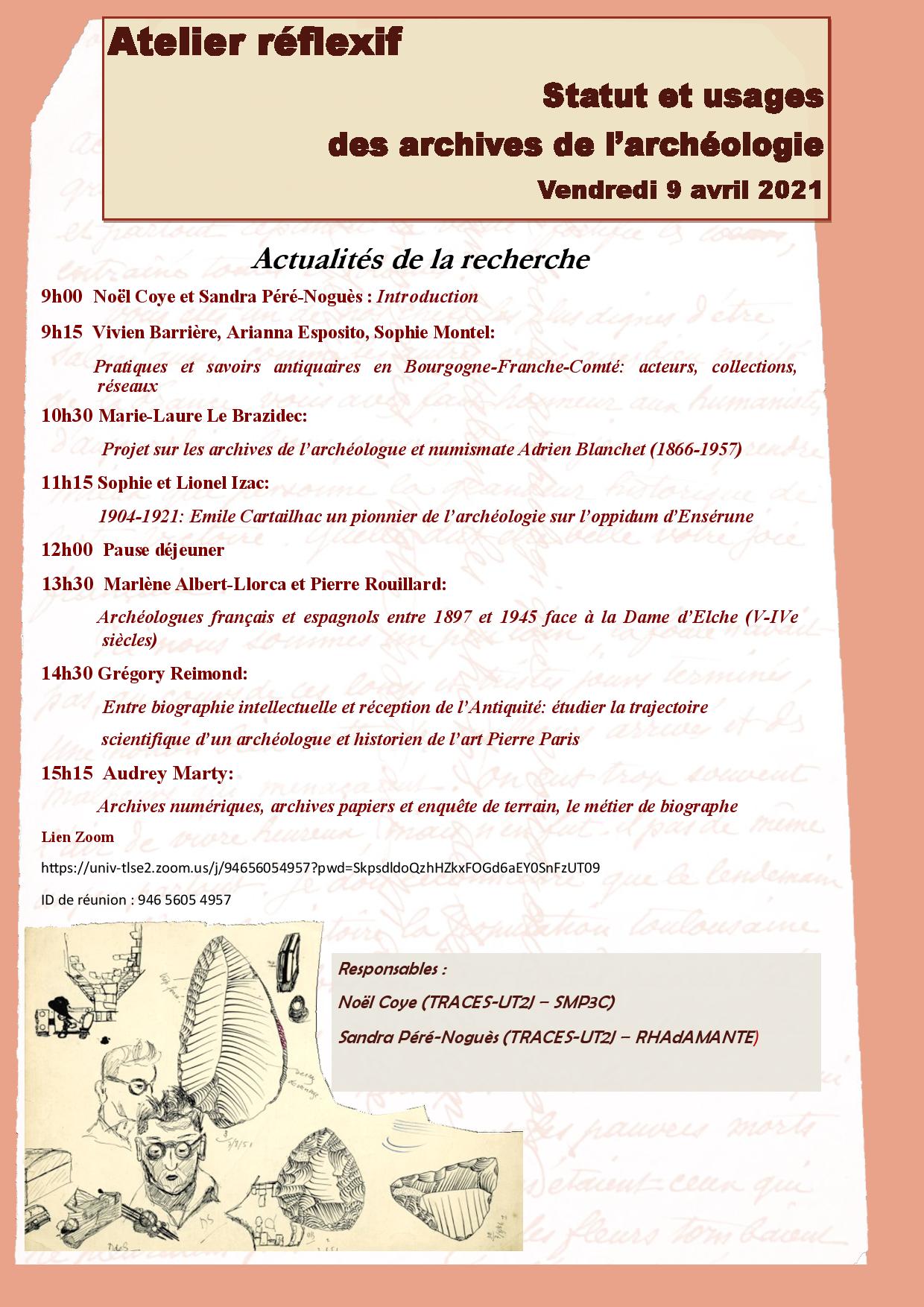 Programme atelier archives