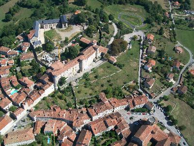 Saint-Lizier Vue aérienne