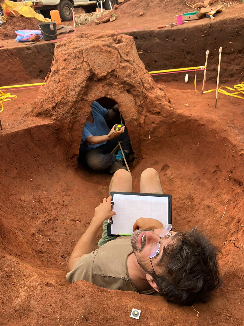 Bas fourneau sidérurgique du XIIIe siècle de notre ère (Domy, sud-ouest du Bénin)